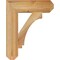Ekena Millwork Imperial Craftsman Rough Sawn Bracket, Western Red Cedar, 4"W x 16"D x 20"H BKT04X16X20IMP04RWR - alternate 4